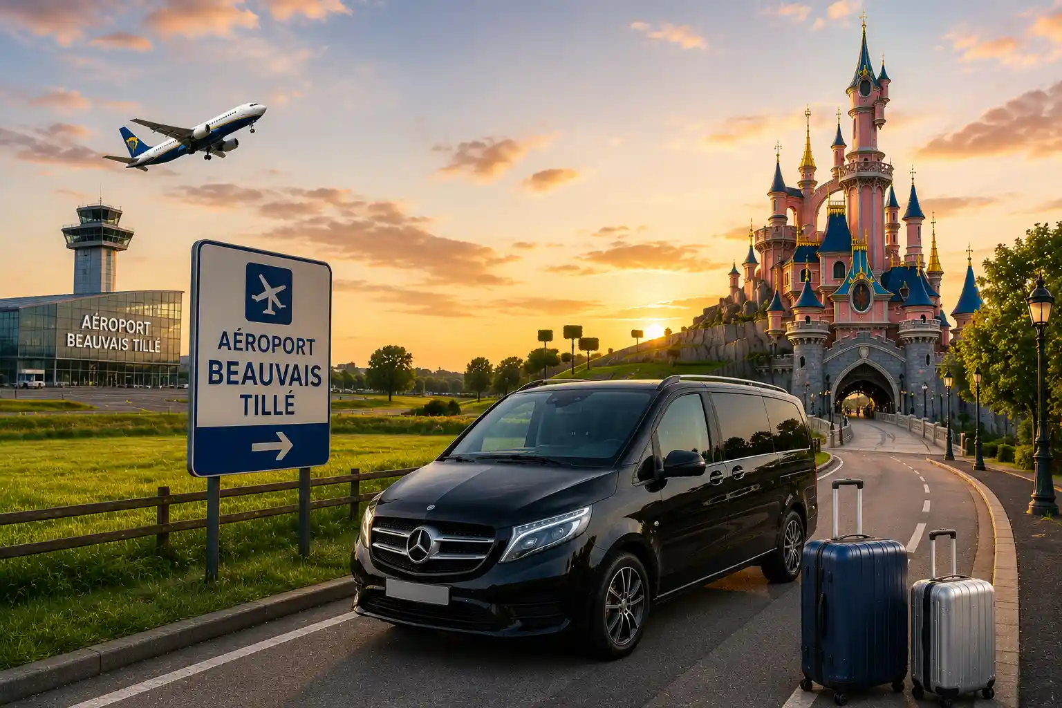 Beauvais Airport to Disneyland Paris