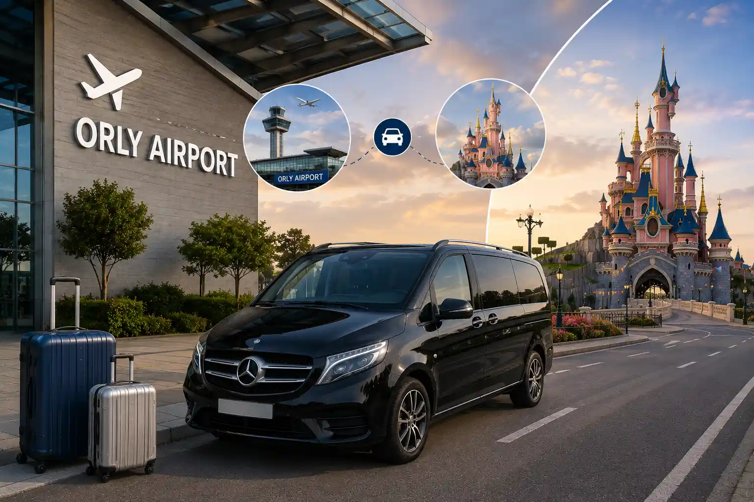 Orly Airport to Disneyland Paris