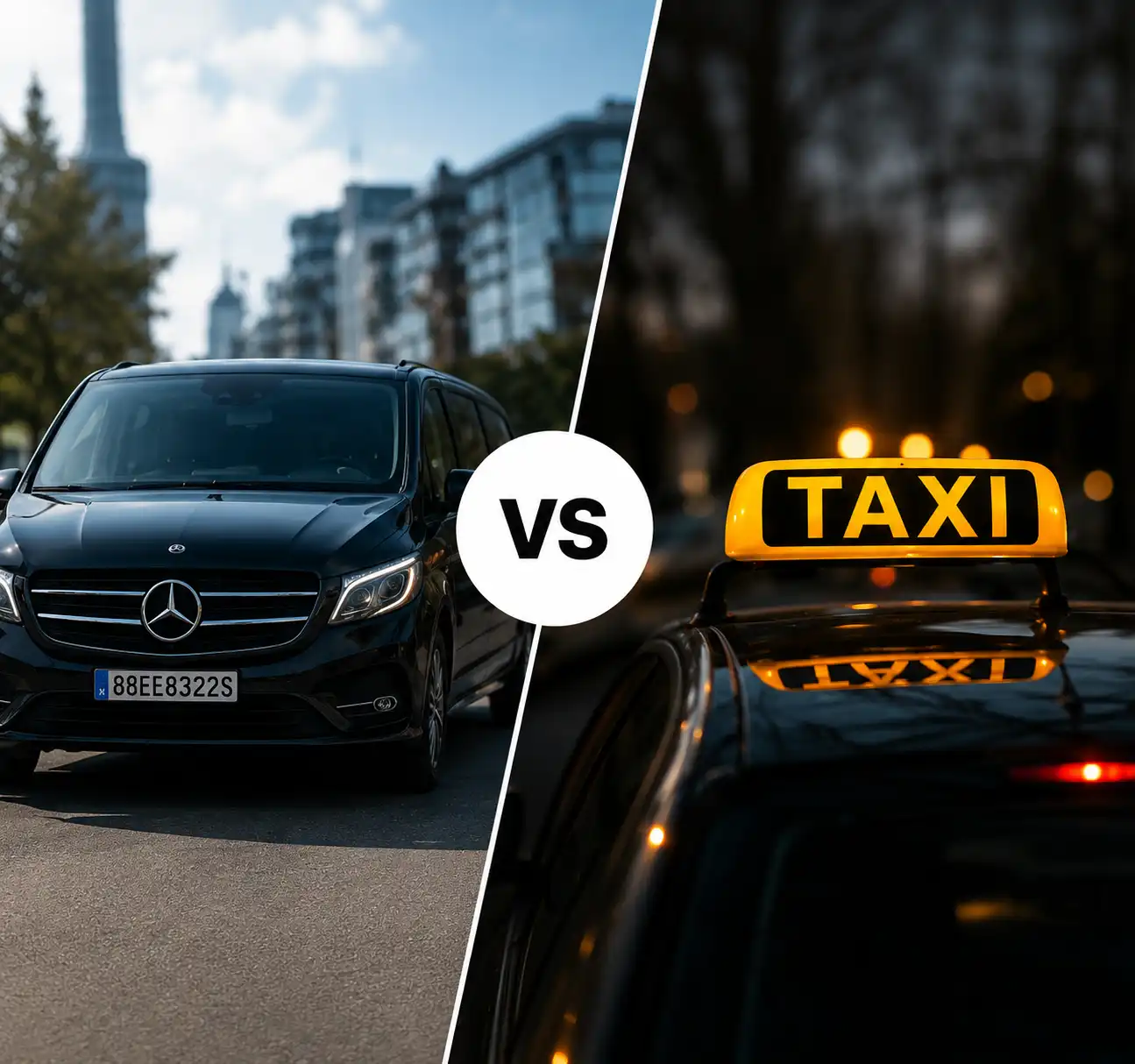 Private Transfer vs Taxi to Disneyland Paris