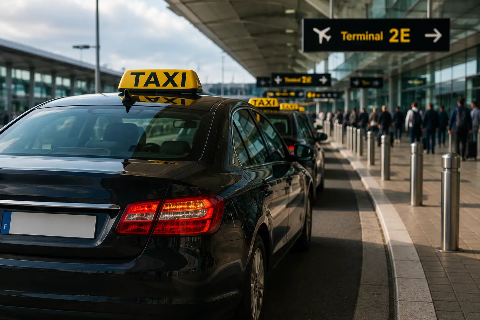 Taxi at Disneyland Paris Airport